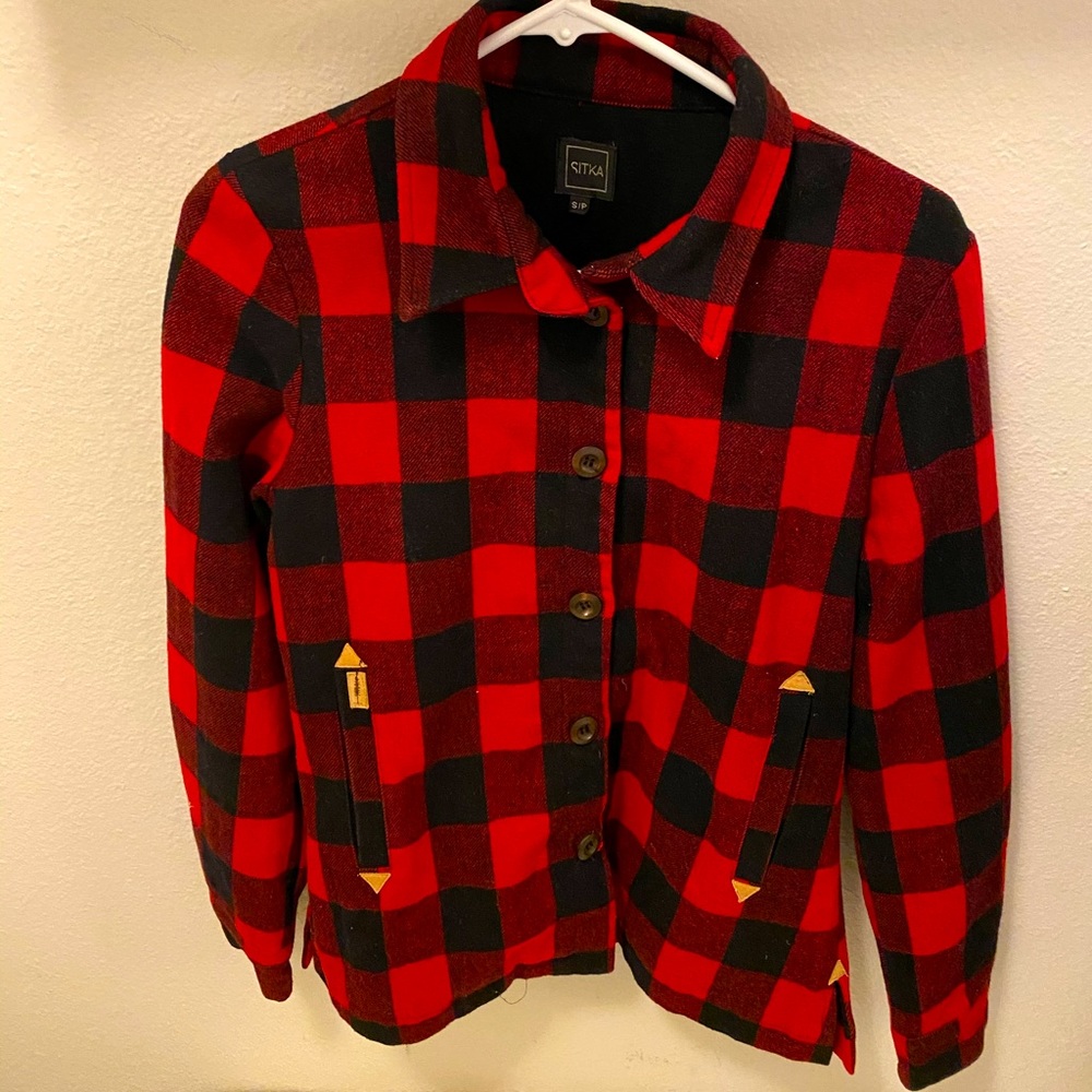 Sitka plaid jacket